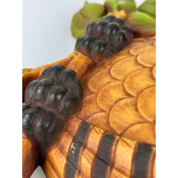 Homco Set of 2 Owl Wall Art Hangings Plastic Mid-Century Modern Vintage Bird - Picture 15 of 16